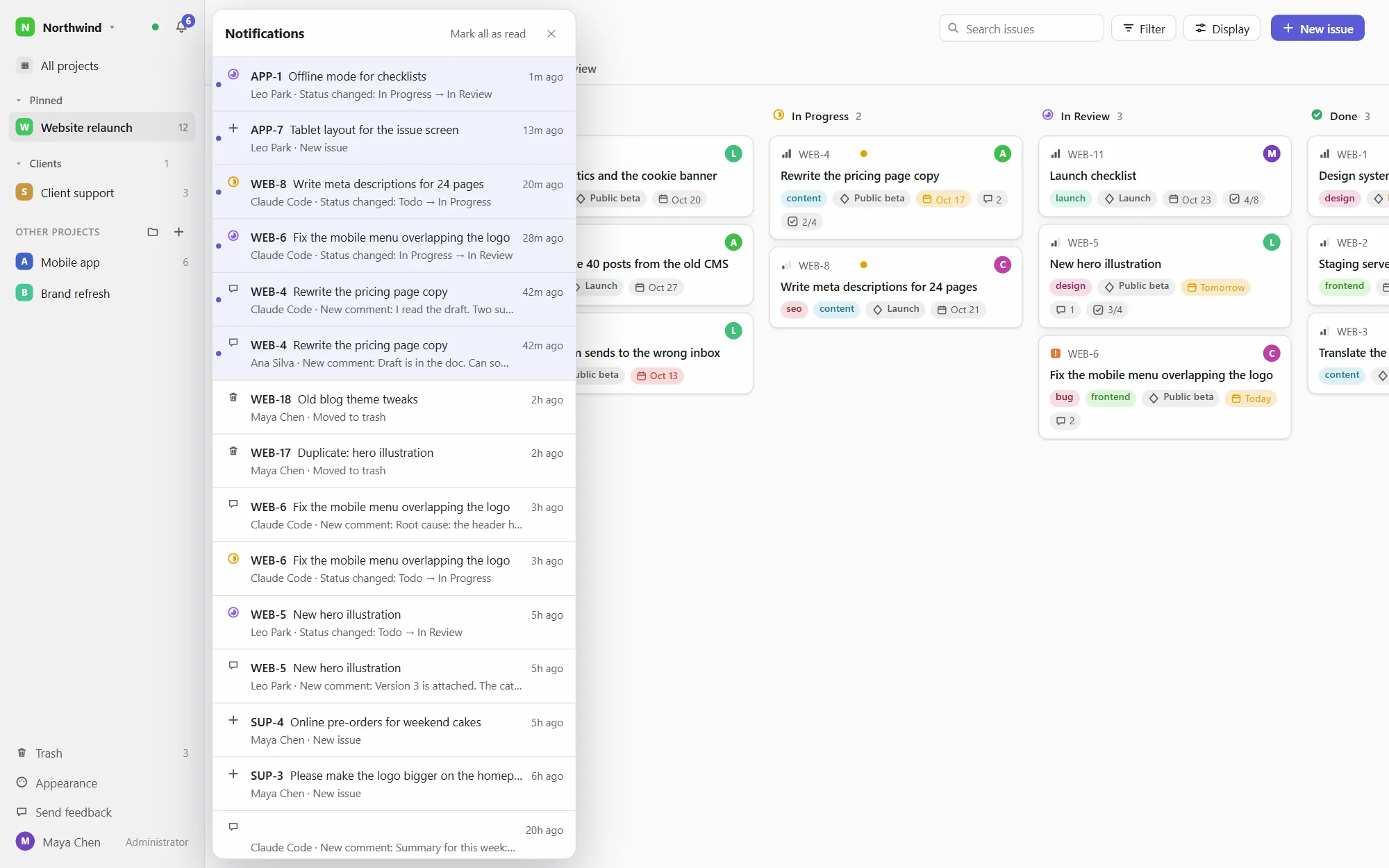Notifications