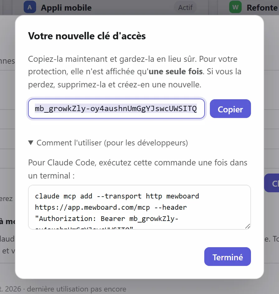 Une nouvelle clé d’accès