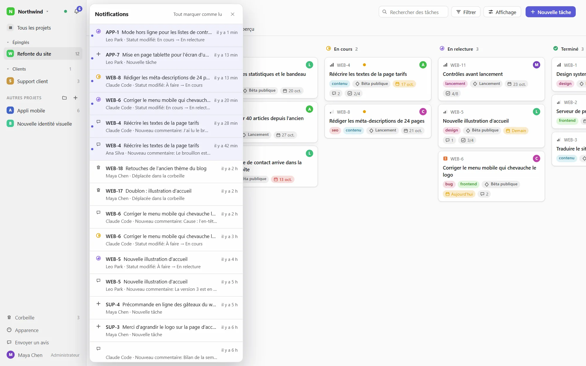 Notifications