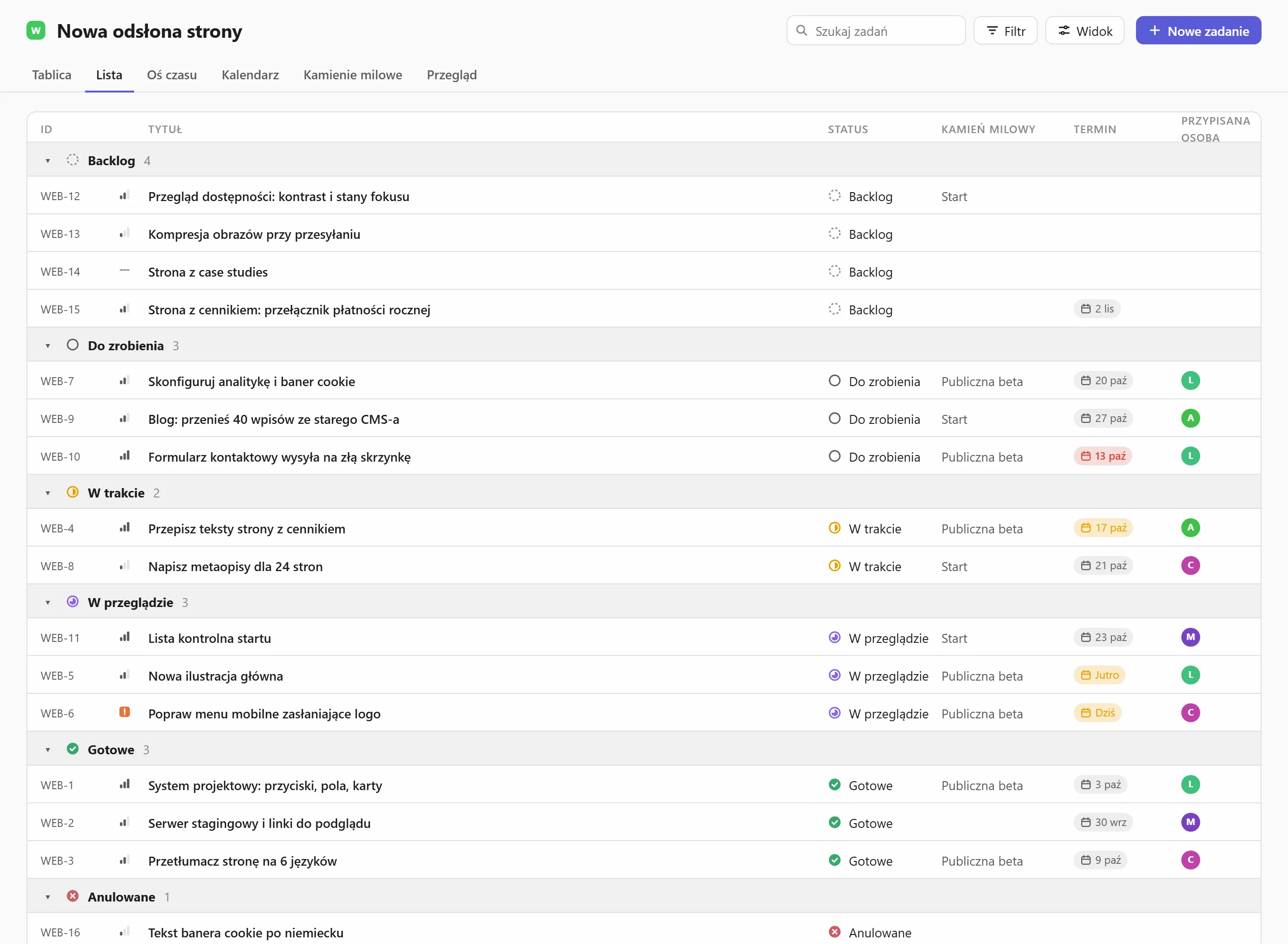 Lista