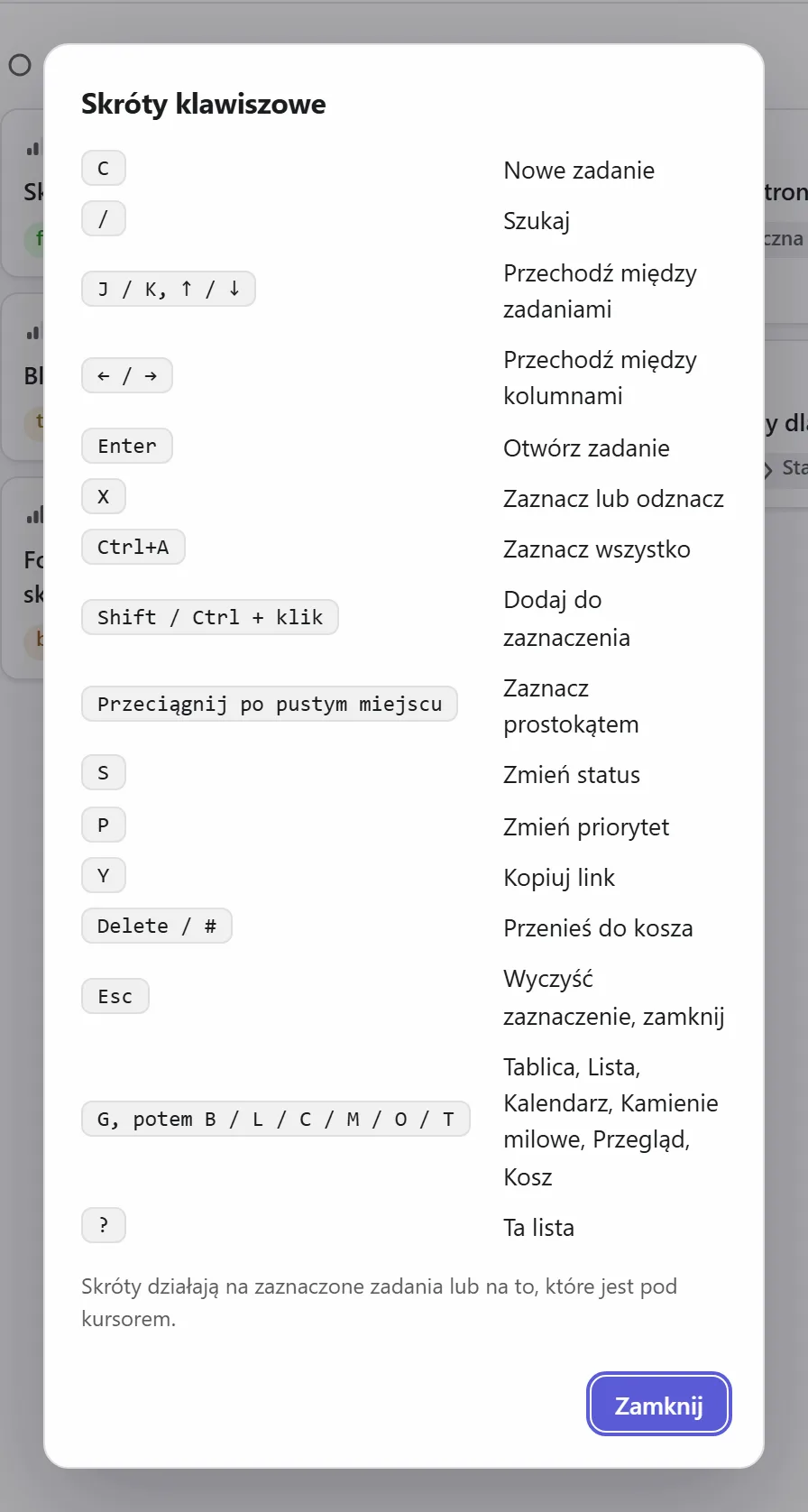 Lista skrótów