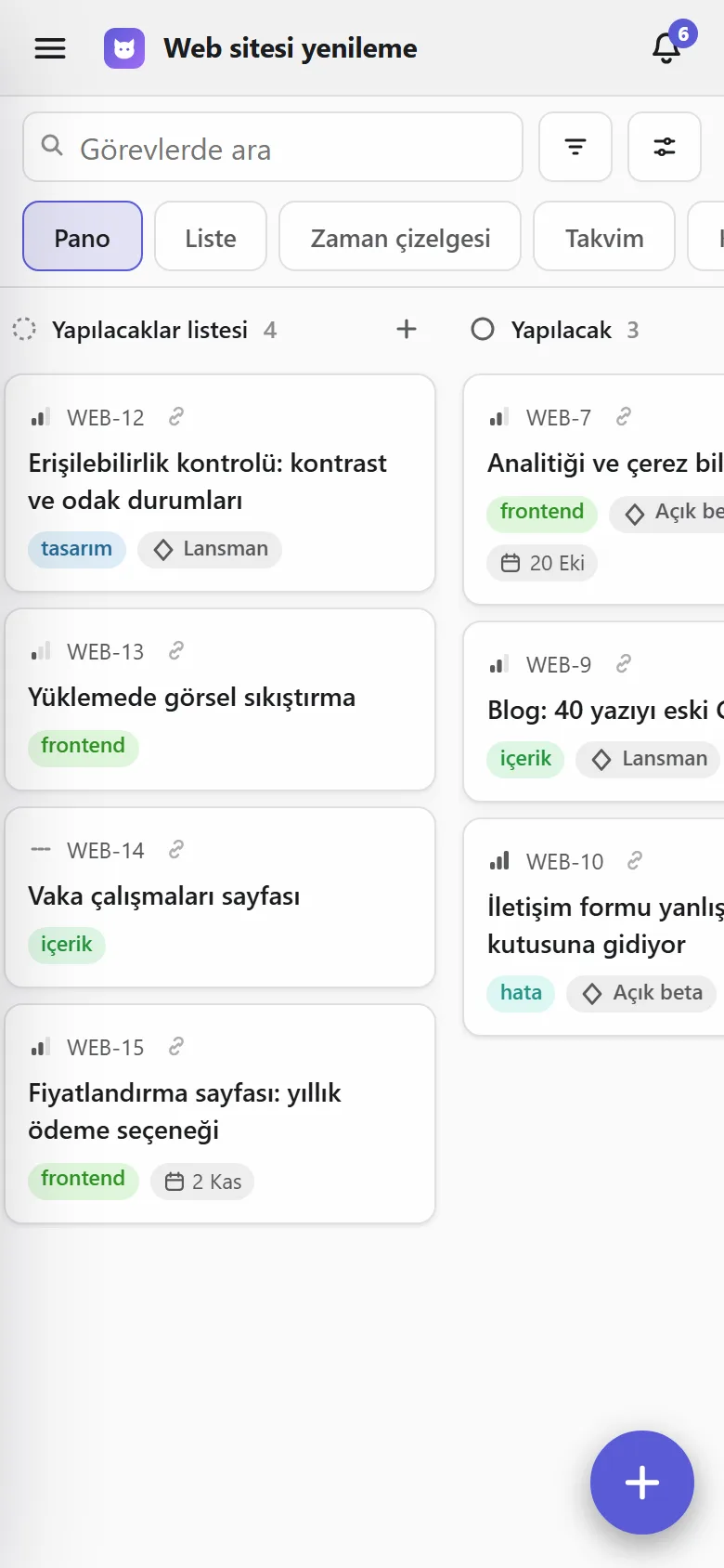 Telefonda pano